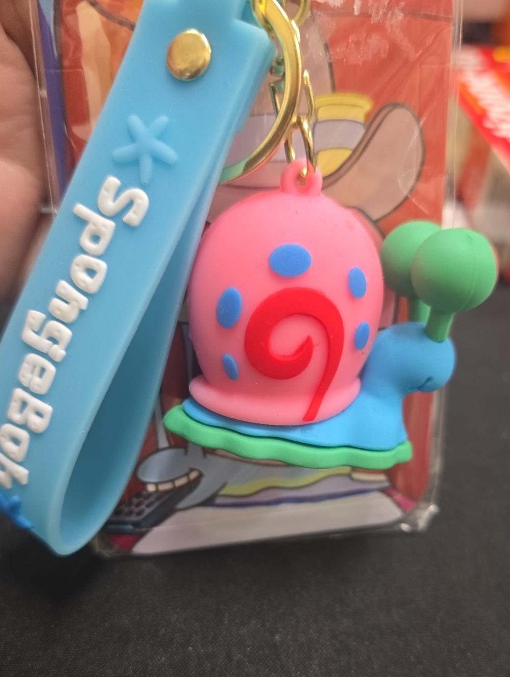 Pink Snail Keychain Plush Toy - Kids Toy